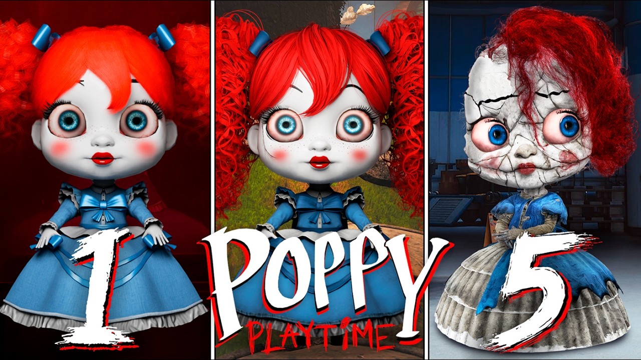 Evolution Poppy Chapter 1-5 Poppy Playtime