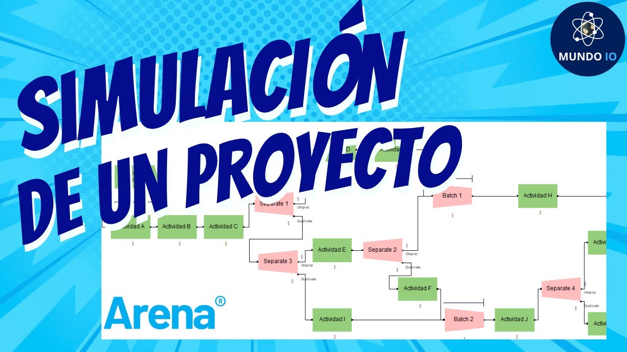 Simulación en Arena: Proyecto de Construcción - Pert Cpm