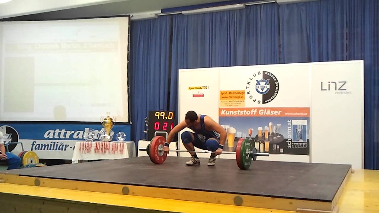 Bundesliga 6. Runde, Chromik Martin 99kg Rei&szlig;en