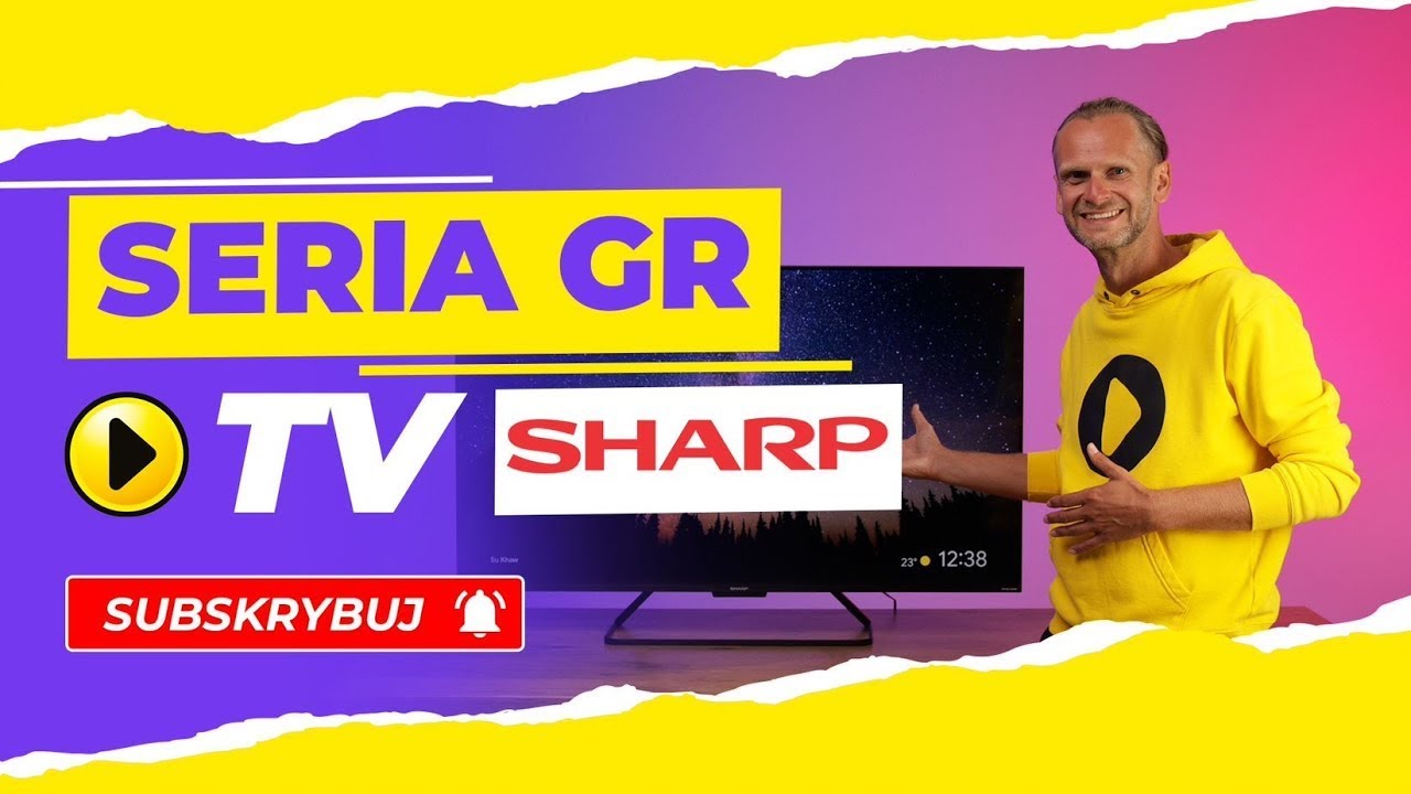Telewizory SHARP serii GR QLED | Poradnik
