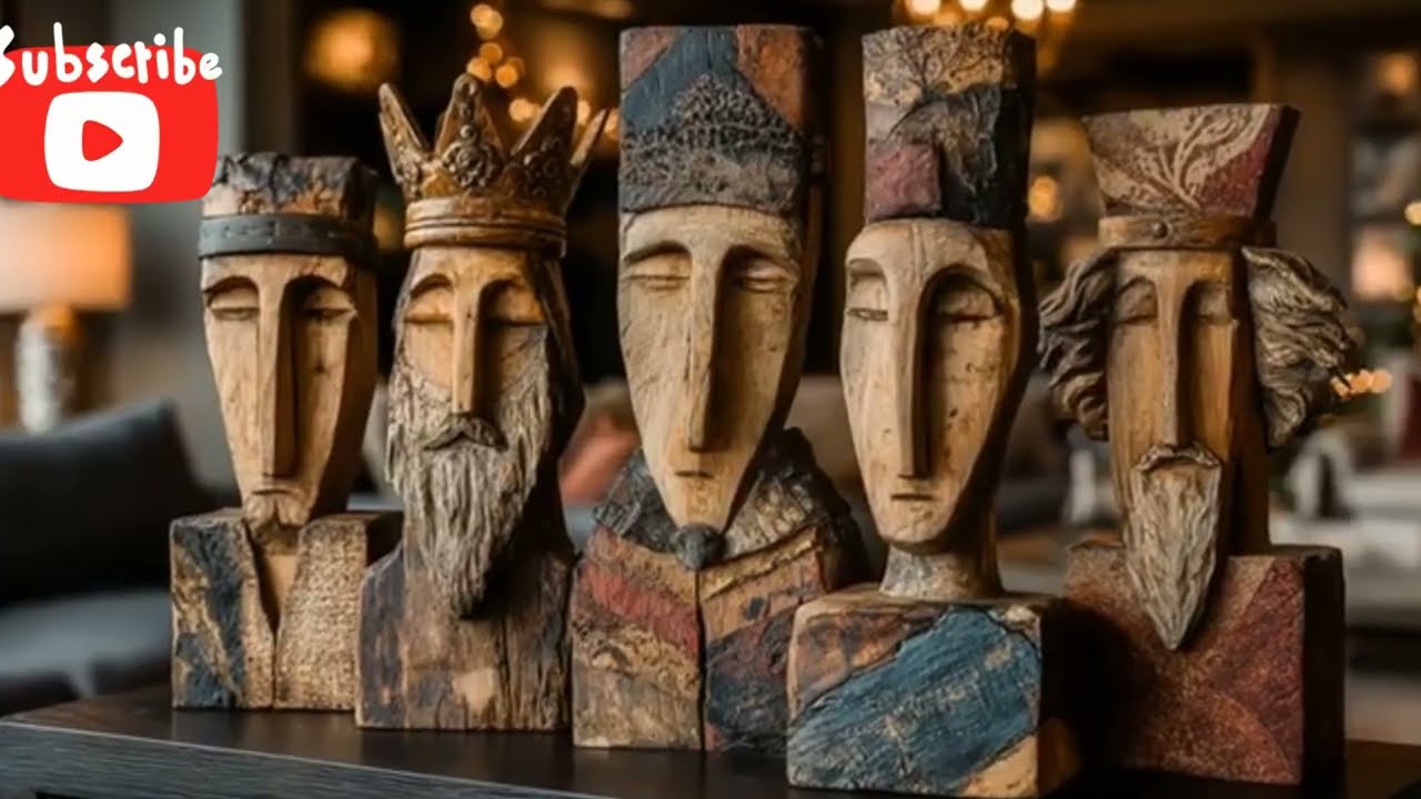 Crafted from the Flames: Firewood Turned Into Unique Art Décor @legendsofmartialarts