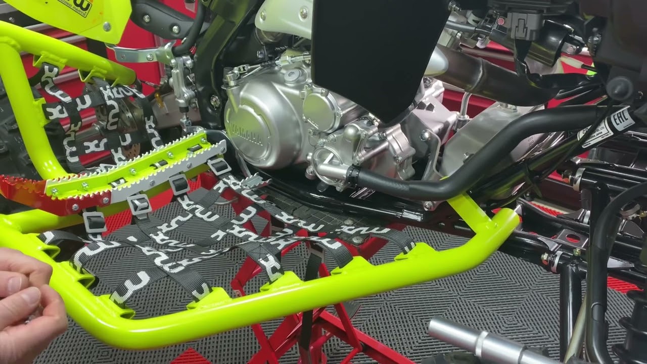 Montage de nerfs bars XRW sur 700 RAPTOR !