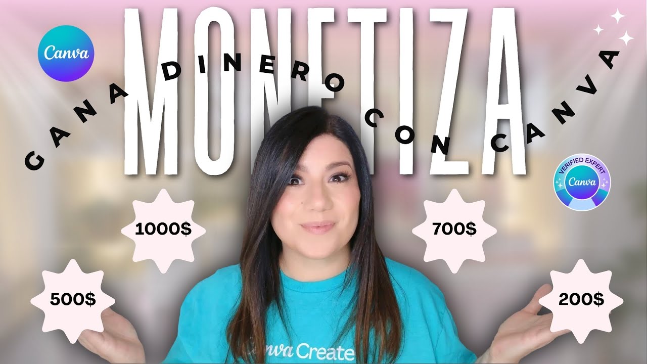 Gana Dinero con Canva 💰 Mis Formas de Monetizar Paso a Paso