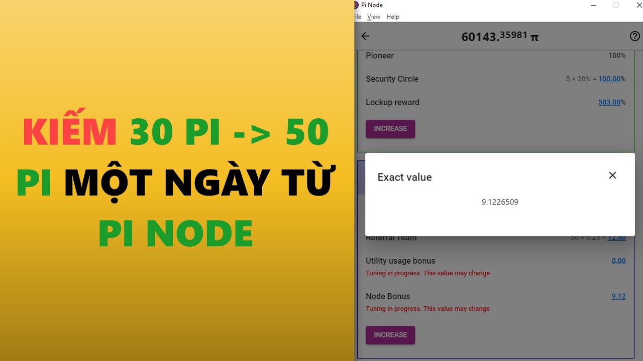 KIẾM 30PI ĐẾN 50PI MỘT NG&Agrave;Y TỪ PI NODE!!