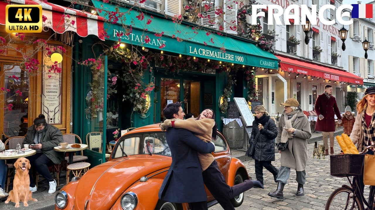 29 January 2026 PARIS 🇫🇷  FRANCE 4K HDR WALK  PARIS MORNING MISTY WALK CITY THROUGH WALK TOUR 