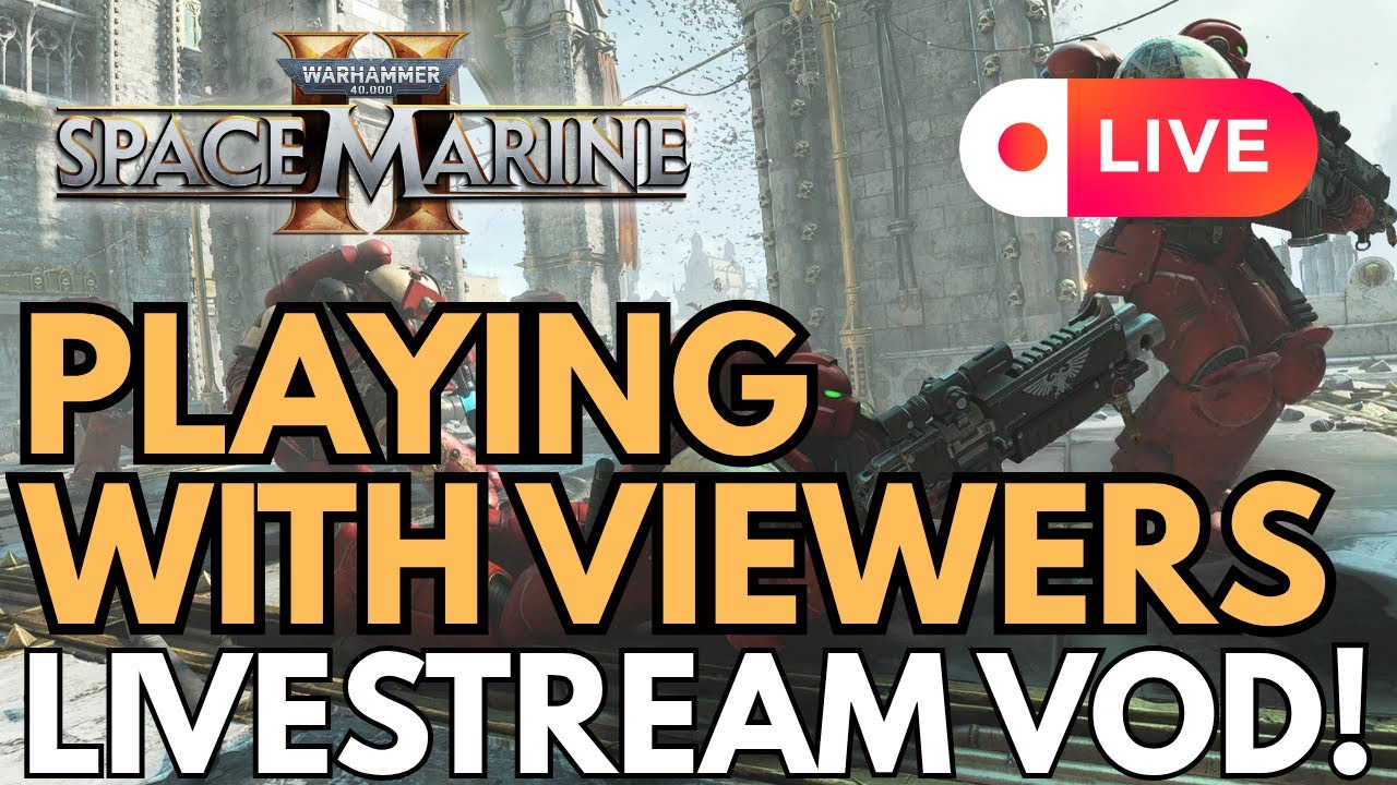 Weekly Hard With Viewers! | Ask For Invite Code| Space Marine 2