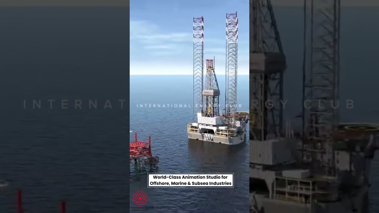 Offshore Drilling Rig Animation | Offshore Animation