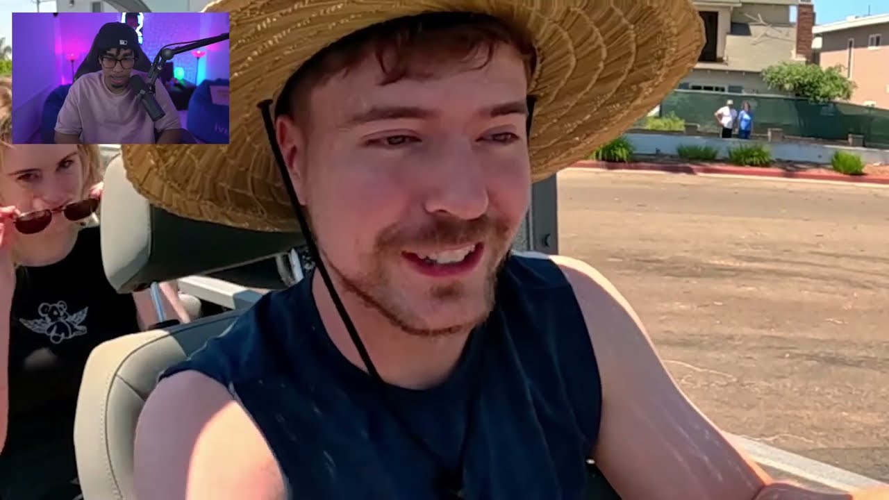 RDjavii reacciona al  video de @MrBeast .Está fue su reacción