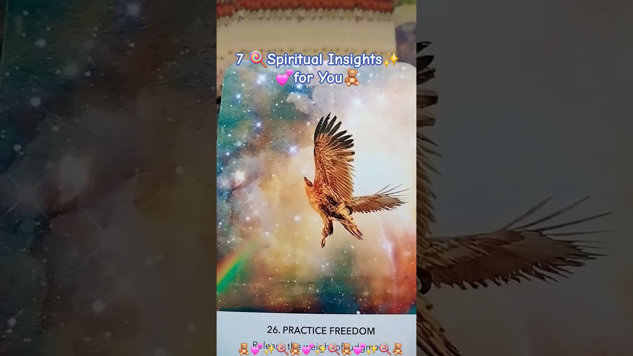 7️⃣ Spiritual Insights for You 🧸 Inner Child 🍬 Oracle Card #Reading #journey to love 💕 & light ✨️