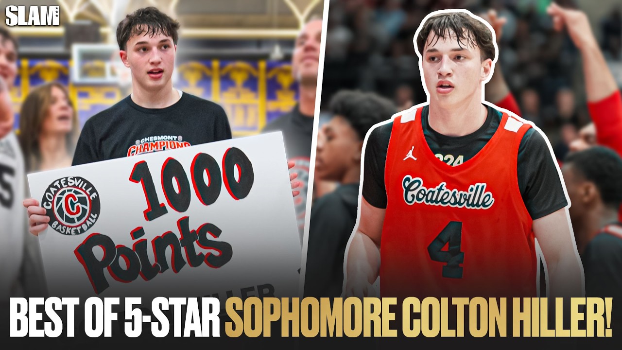 This 5⭐ Sophomore Already Has 1,000 Career PTS 🚨 BEST OF COLTON HILLER 🔥