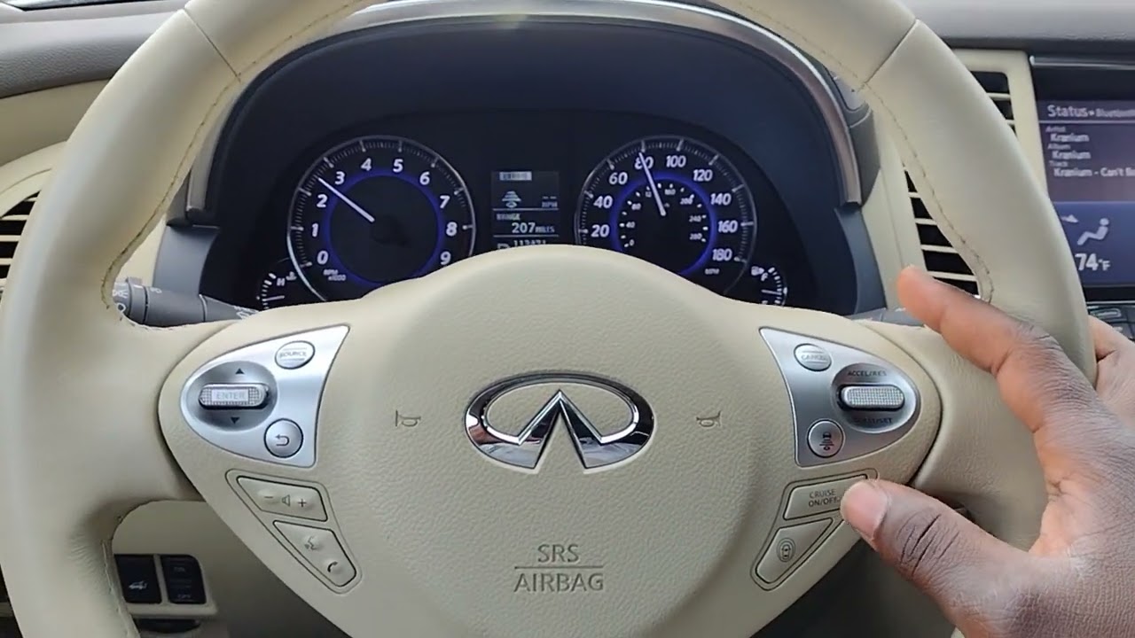 Cruise Control Stops Working When it Rains. Infiniti QX70 FX