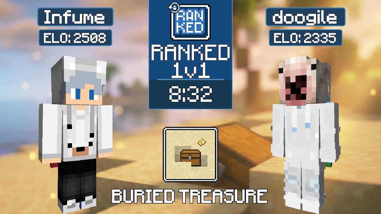 Infume vs doogile | MCSR Ranked | Buried Treasure Seed