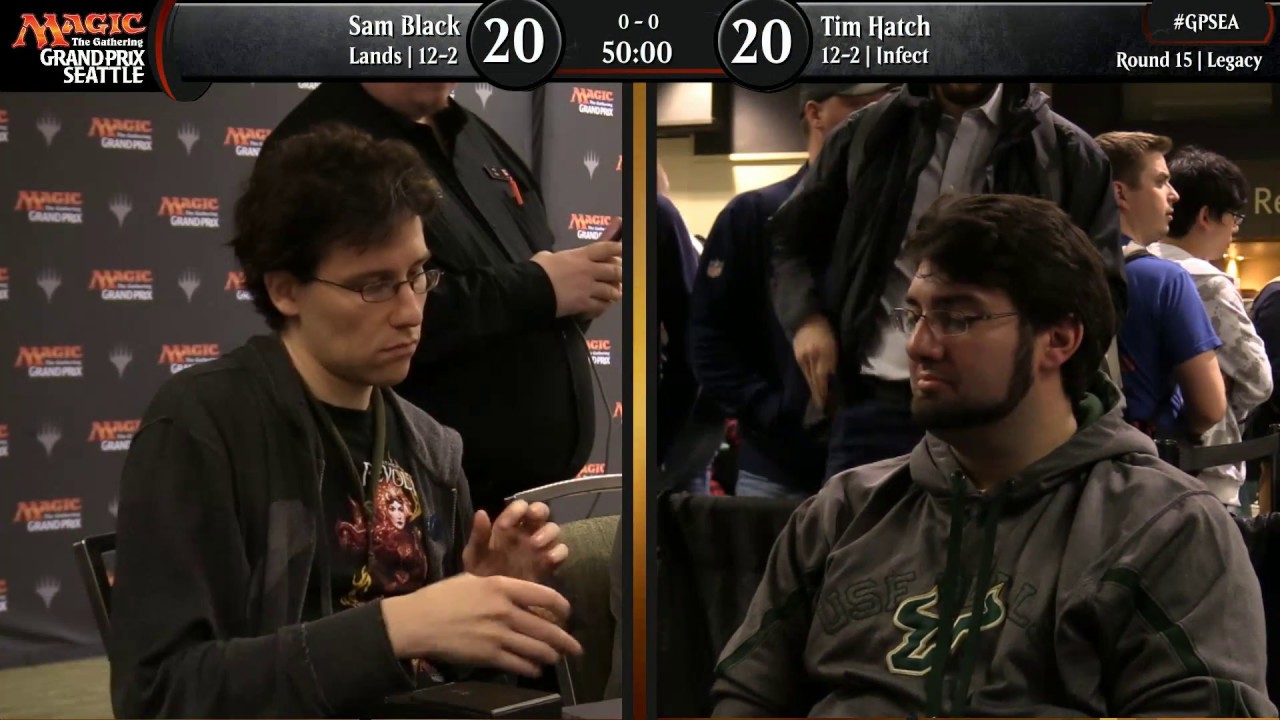 Magic the Gathering GP Seattle 2018 Round 15 LEGACY