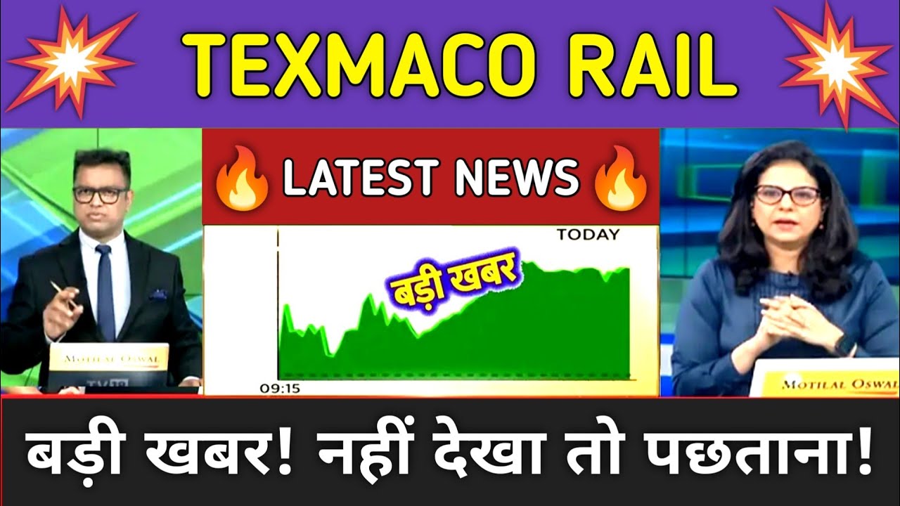 Texmaco Rail Stock Latest News ⚫ Texmaco Rail Stock News Today ⚫ Stock Market