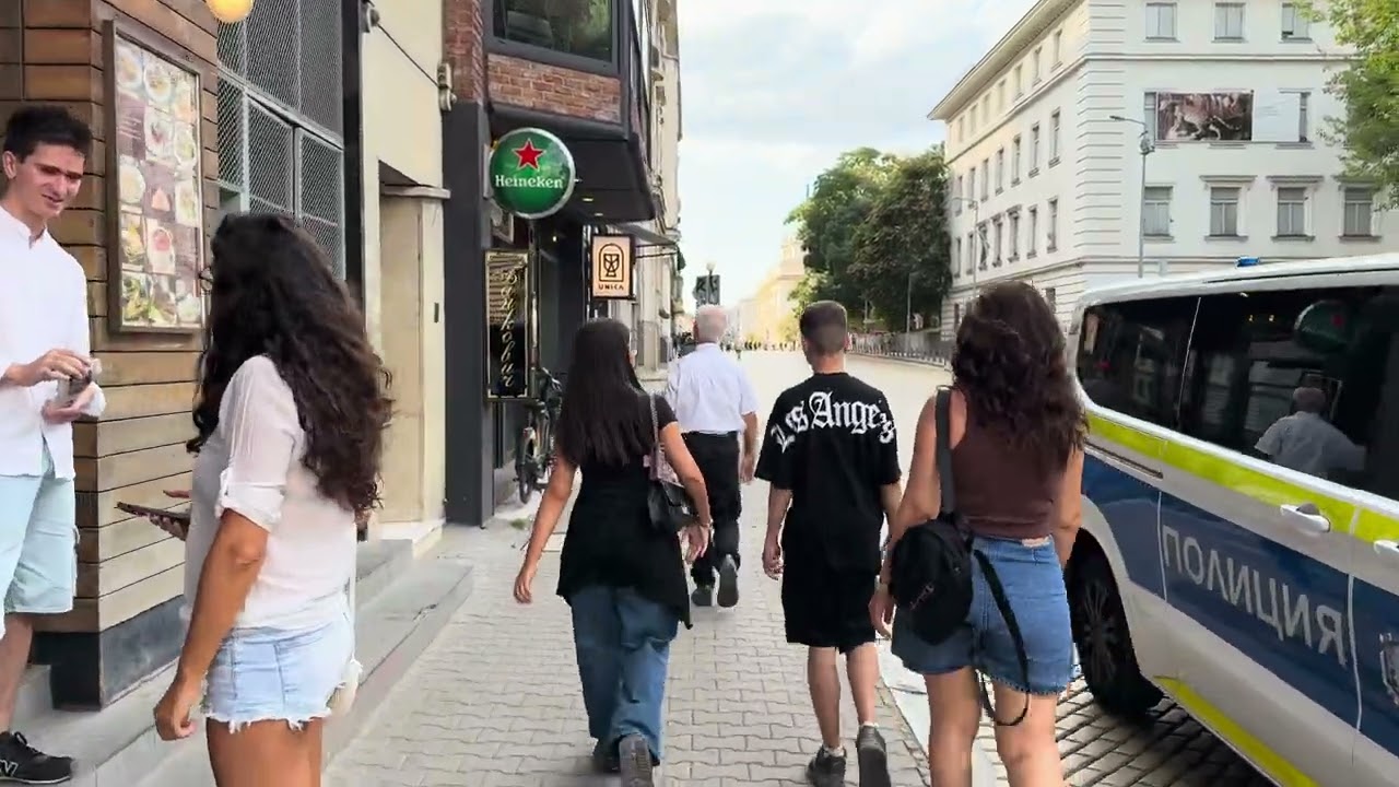 POV Walk in Sofia,Bulgaria September 2025 (4K 60 FPS HDR)