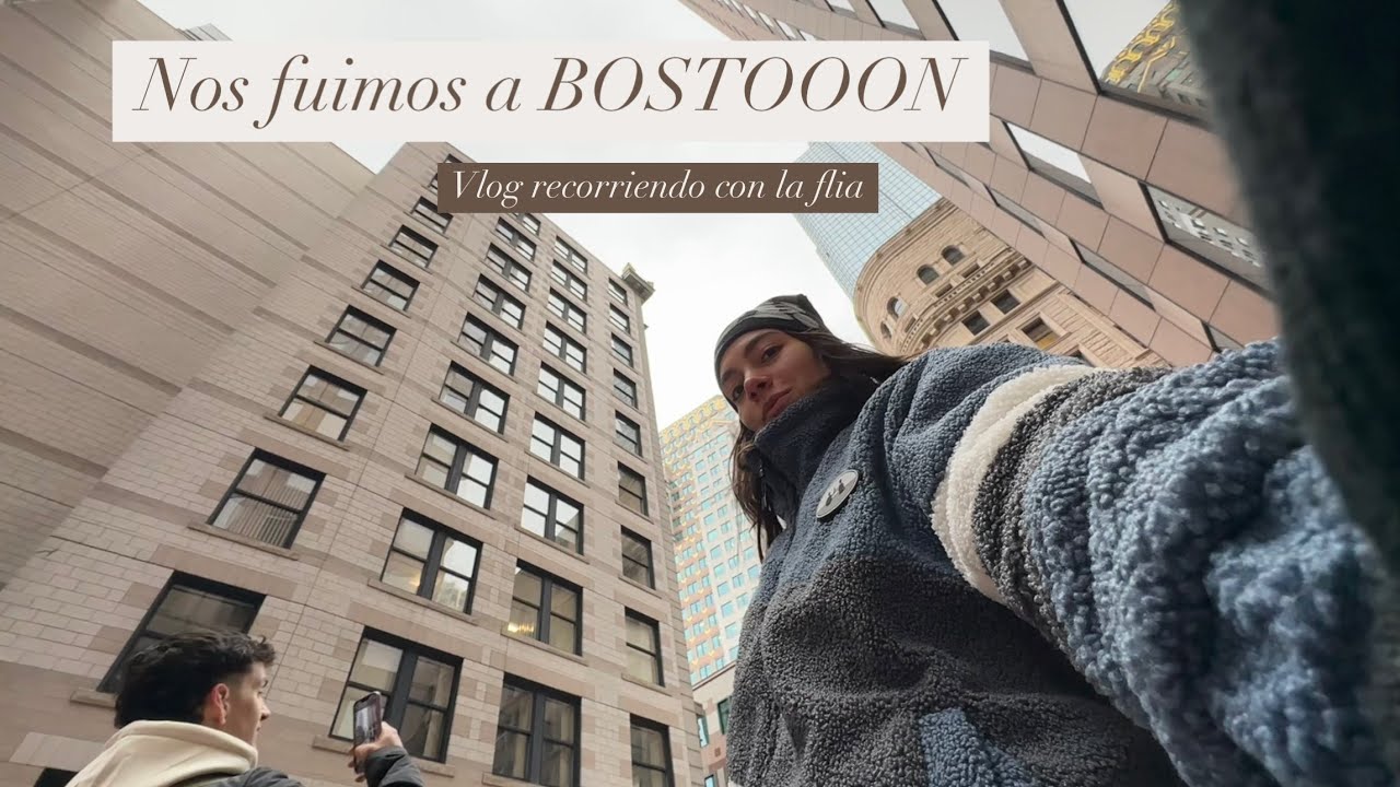 Vlog trip to Boston