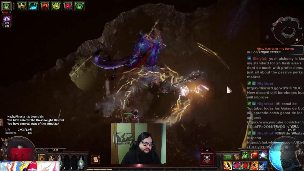 [ES/ENG] Some WoW Mythic Raid reclear as Sub rogue and then PoE/Uma things