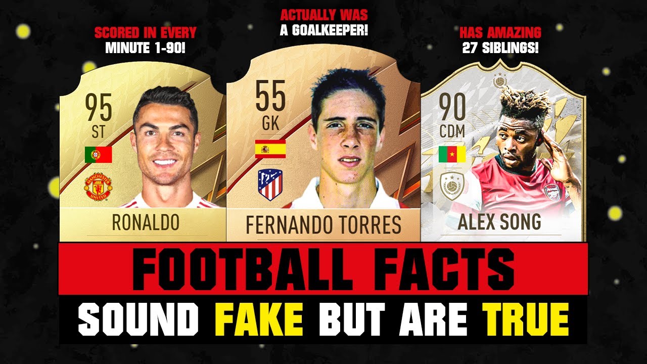FOOTBALL FACTS That Sound FAKE But Are TRUE! 😵😲
