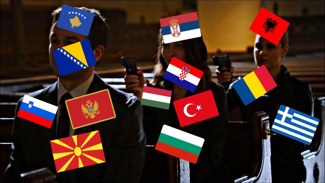 Обычный день на Балканах
