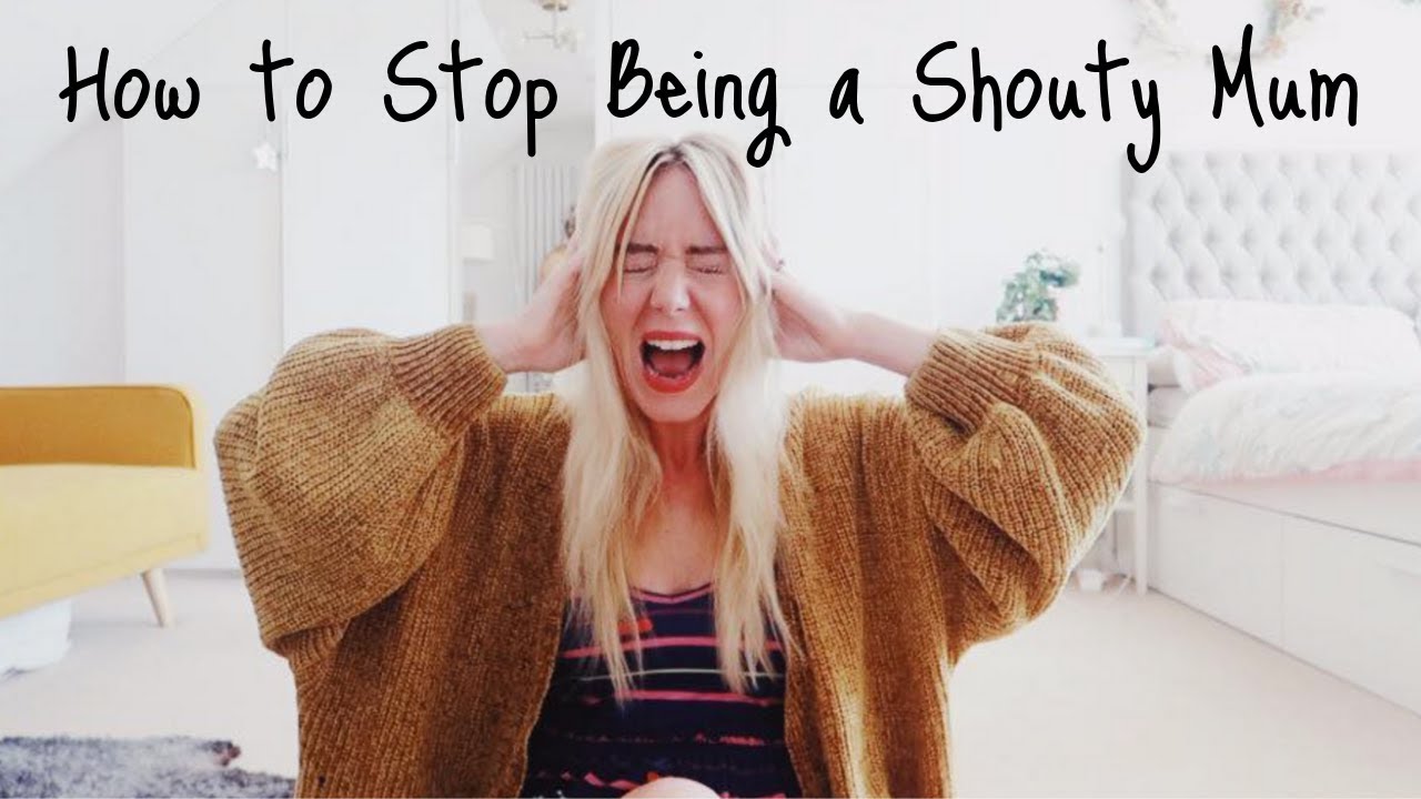 How To Stop Being A Shouty Mum!  3 TIPS To Calm Parenting When You're Angry | SJ STRUM
