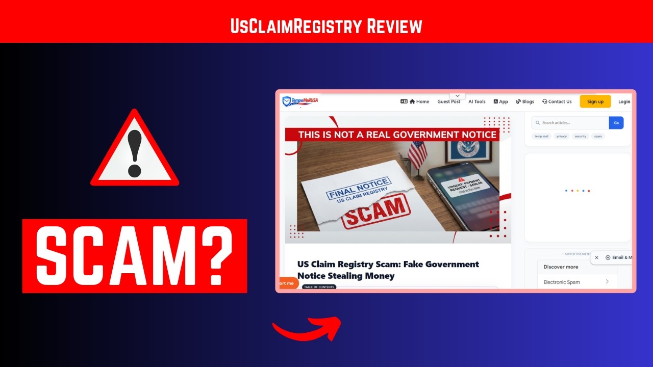 Обзор UsClaimRegistry &ndash; это легальный сервис или очередная афера?