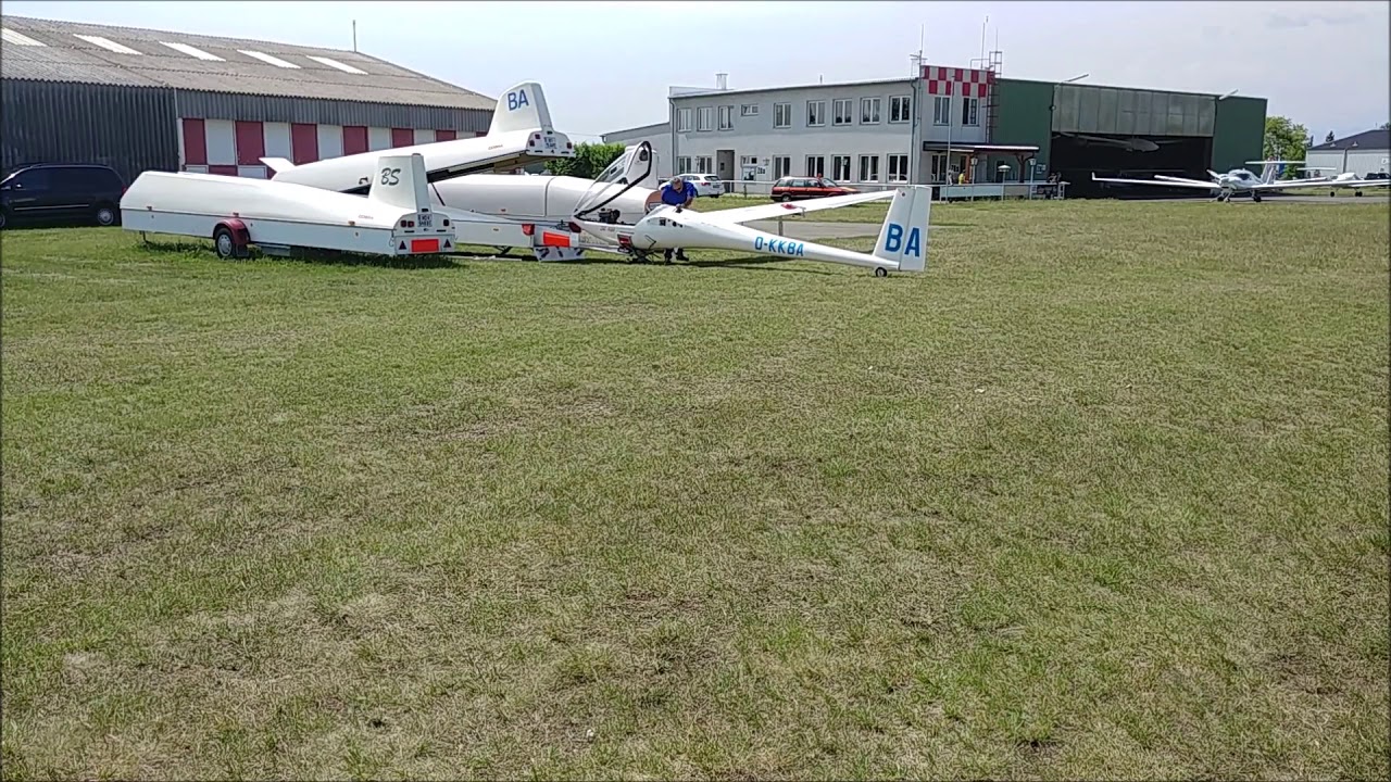 One Man Rigging DG400 - Ein Mann Aufrüsten DG400