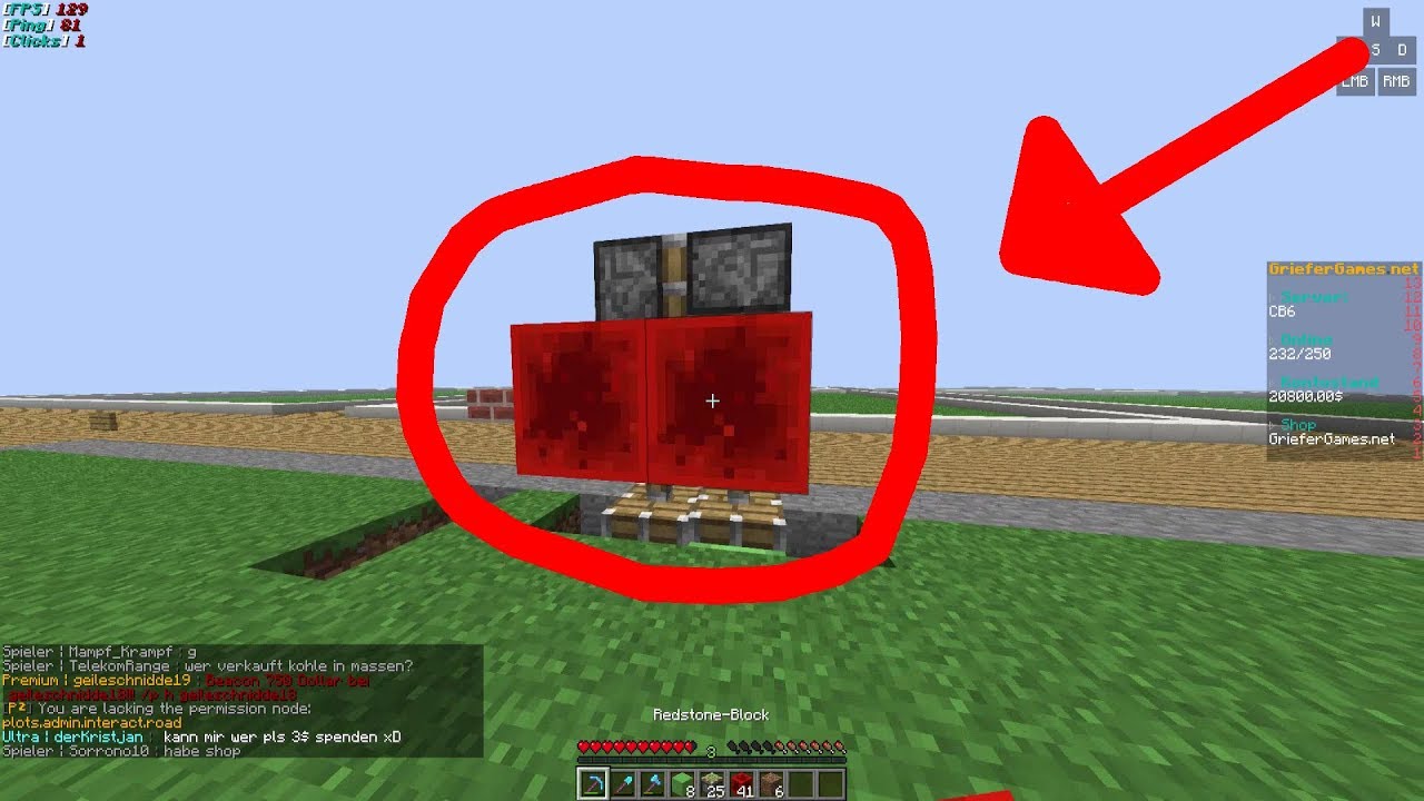 GrieferGames | OP-BUG | Man kann Duplizieren!