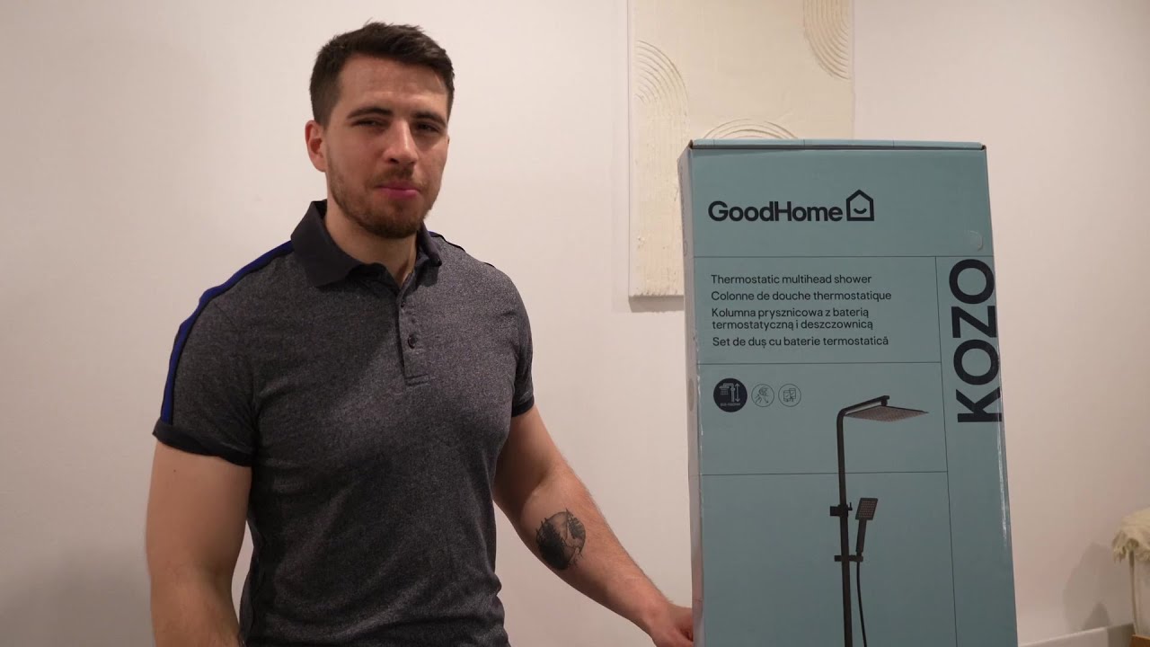Avis Consommateur : Colonne de douche thermostatique | Castorama