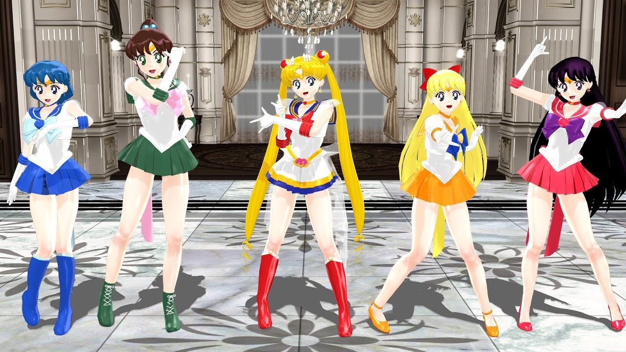 【‌月に代わって】5人で『ムーンライト伝説』【おしおきよ】