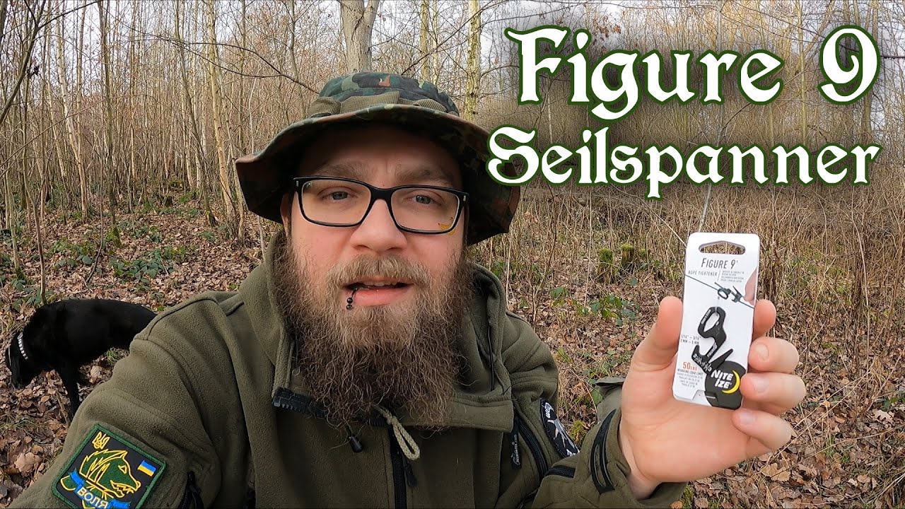 Seilspanner OHNE KNOTEN? Tarp Firstline mit der Figure 9 im Test