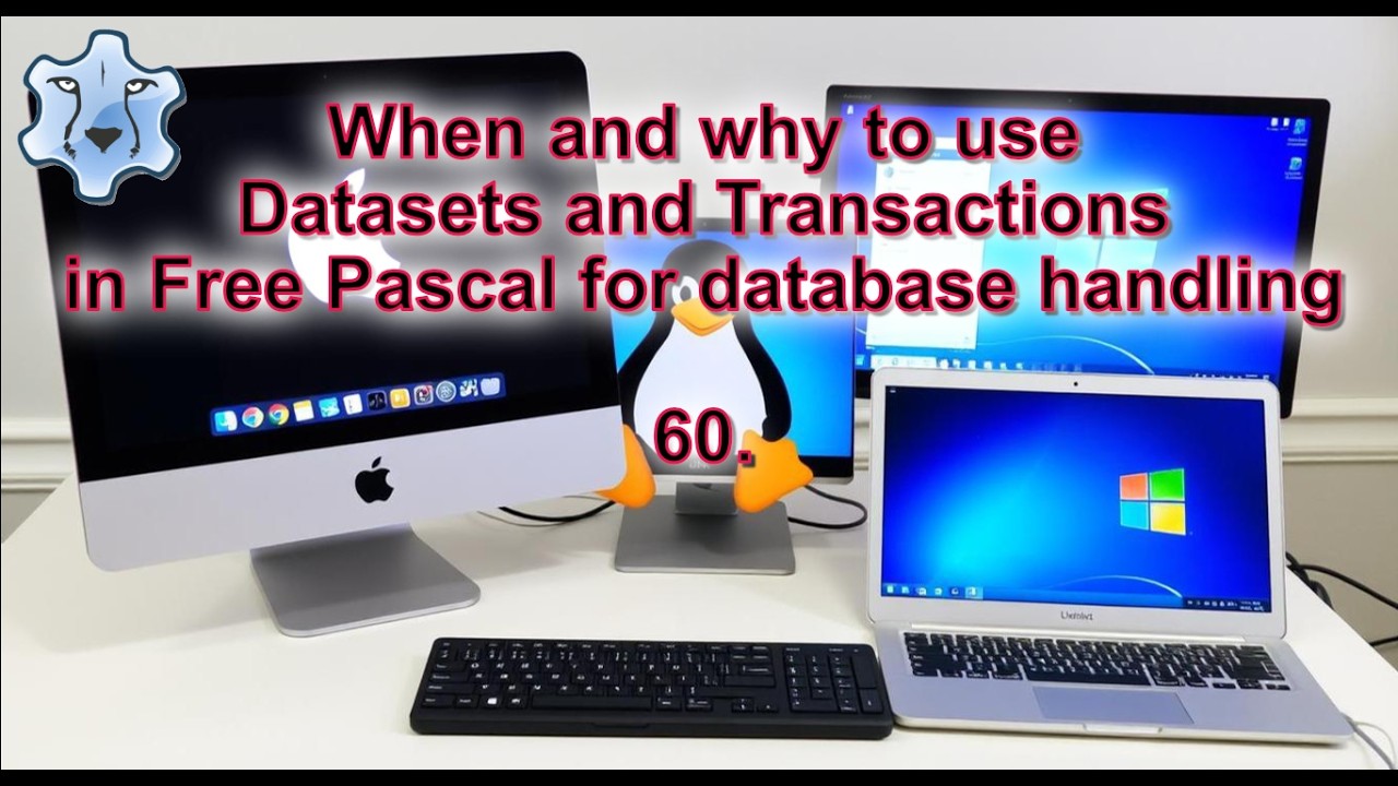Когда и почему следует использовать наборы данных и транзакции в Free Pascal для работы с базами ...