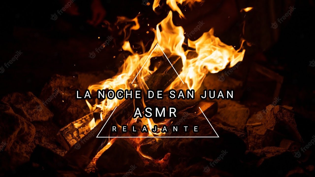 Lectura susurrada + 1 hora de sonido de fuego crepitando para dormir. ASMR