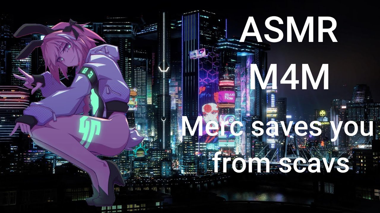 ASMR M4M merc falls in love with you (cyberpunk 2077 themed)