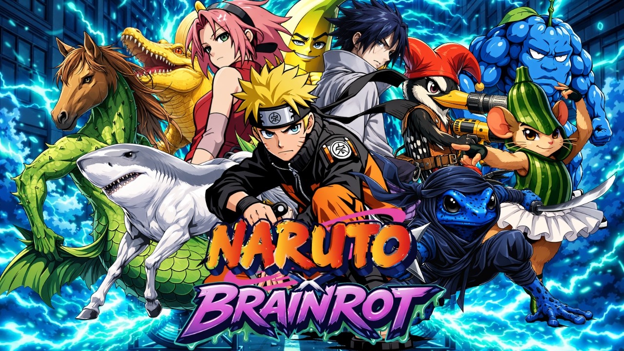 Brainrot X Naruto: Anime Opening | Guren no Kiseki (Official Music Video)