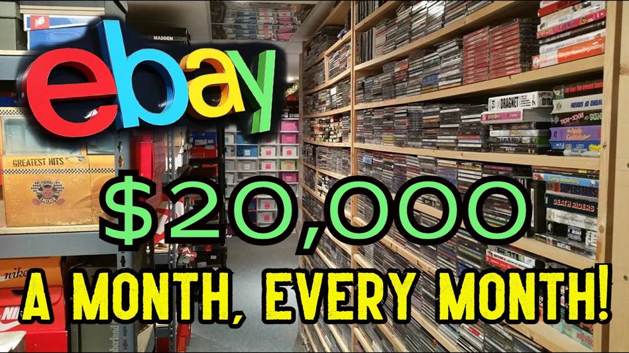 Full Time EBAY Seller For Almost 21 Years! How I Make Money Selling Easy To Source Items! Do Work!