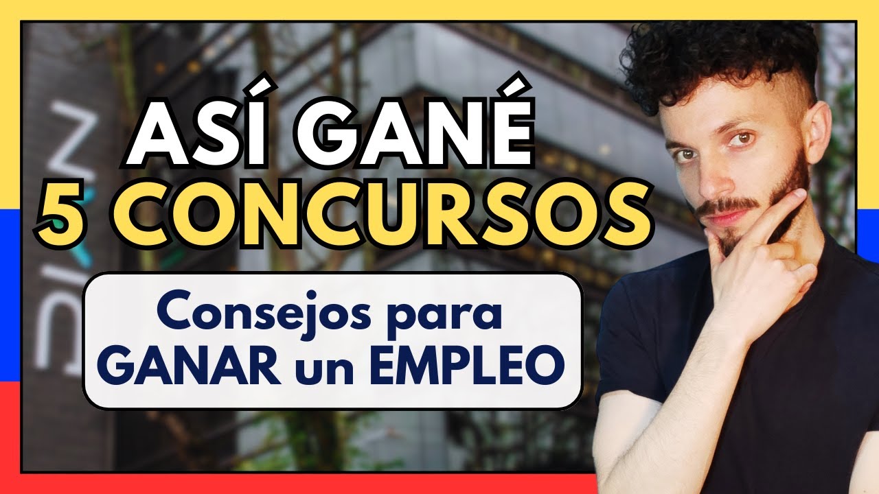 Cómo GANÉ 5 Concursos en 2025? El mejor año para GANAR un EMPLEO!