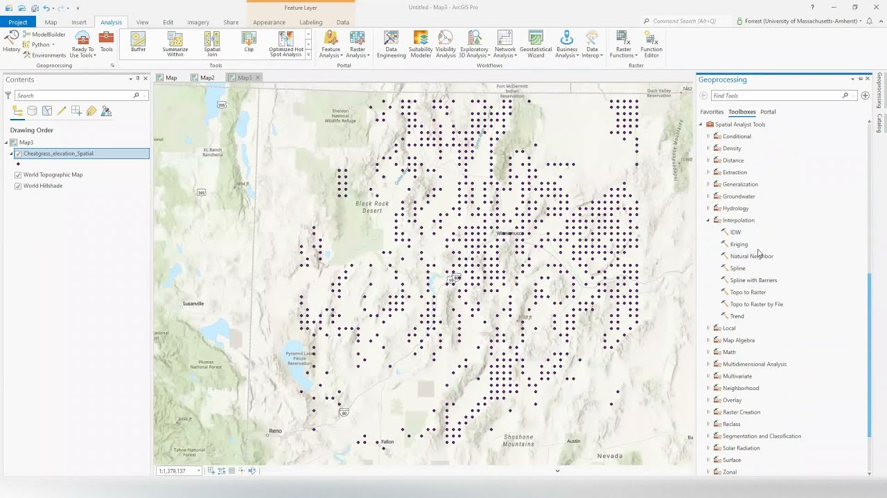 ArcGIS Pro - Interpolation
