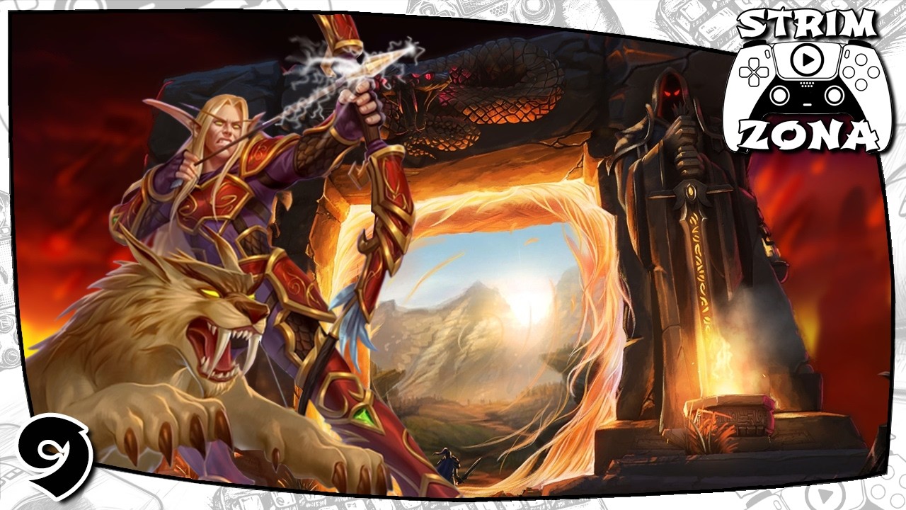 🔴 World of Warcraft - TBC Classic | Hunter leveling | NO COMMENTARY | LIVE #9