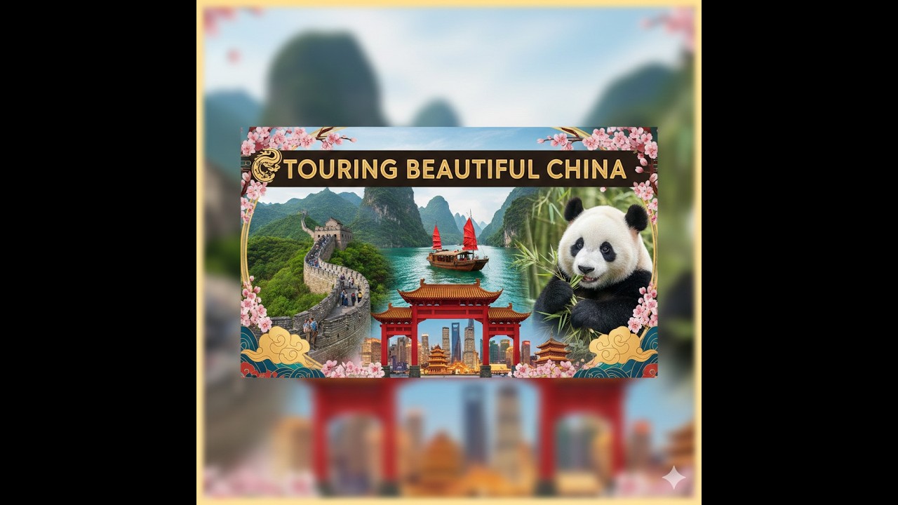 Touring beautiful China 