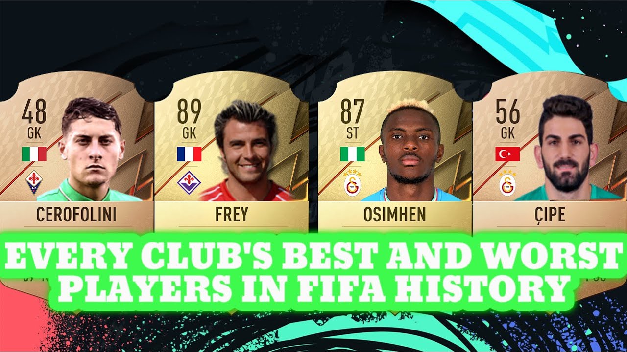 EVERY CLUB'S BEST AND WORST PLAYERS IN FIFA HISTORY #5