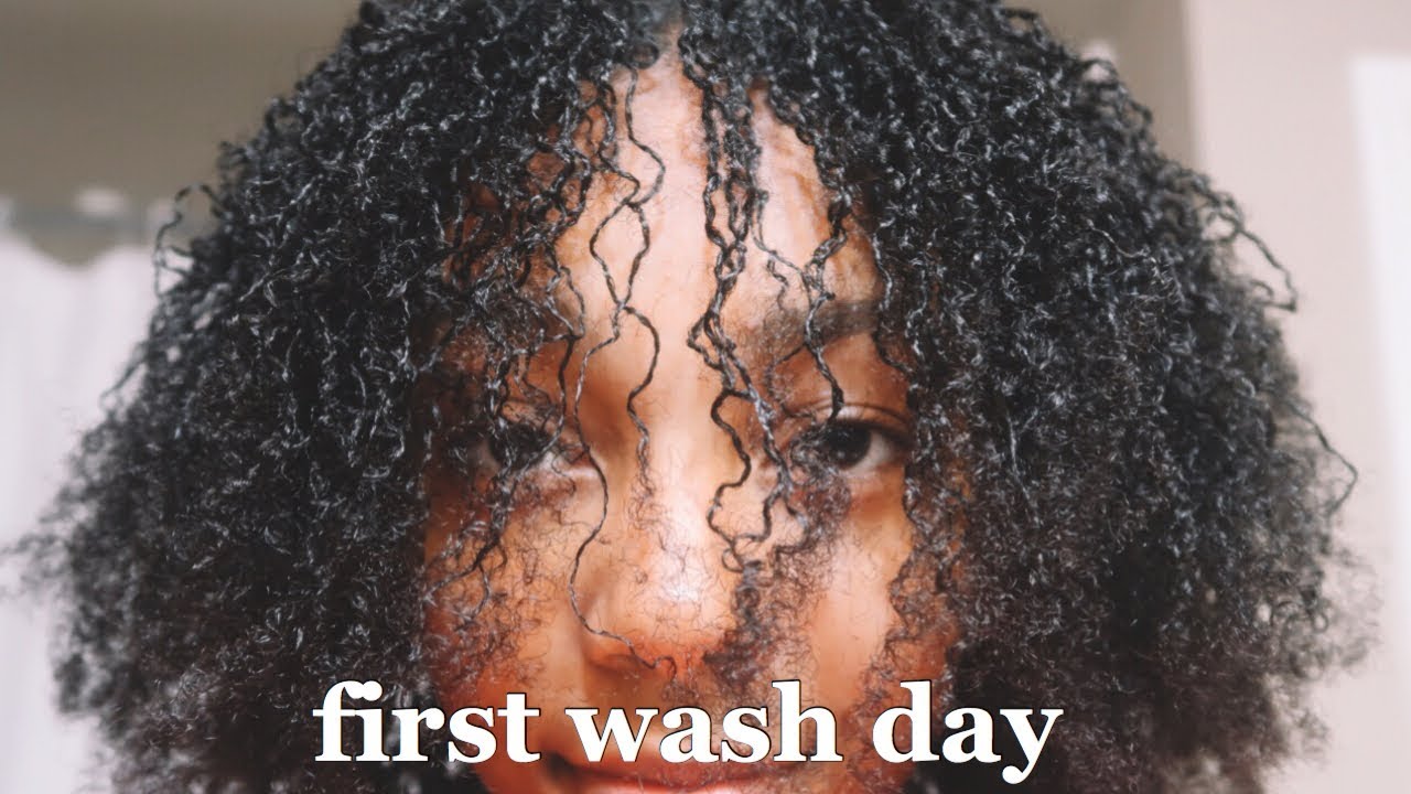 DIY STARTER MICROLOCS| First Wash Day