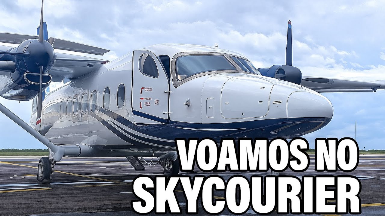 TRASLADO DO PRIMEIRO SKYCOURIER DO BRASIL E AMÉRICA LATINA
