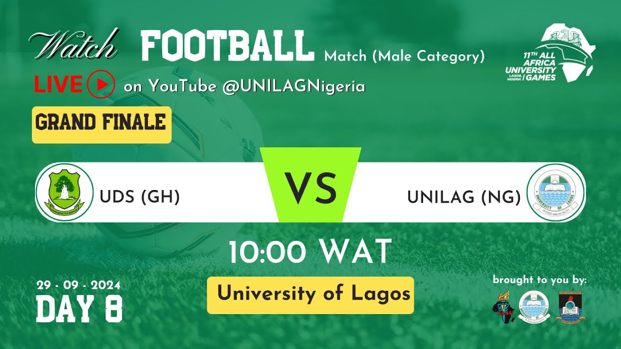 UDS vs UNILAG - Grand Finale Football Match (Male Category)