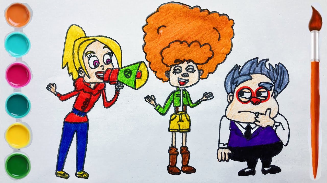 TRT Çocuk Z Takımı Çizimi ve Boyama Oyunu l Nasıl Çizilir ? l Z Takımı Şarkısı