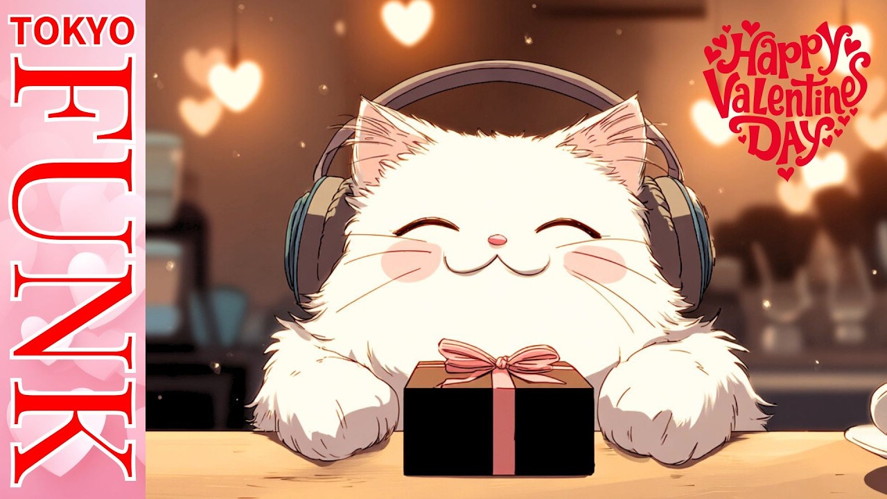 /𝐧𝐨 𝐯𝐚𝐥𝐞𝐧𝐭𝐢𝐧𝐞 | 80's Tokyo Funky Lofi Playlist 🎧 | Broadcasting Beyond | Relax & Chill & Study to