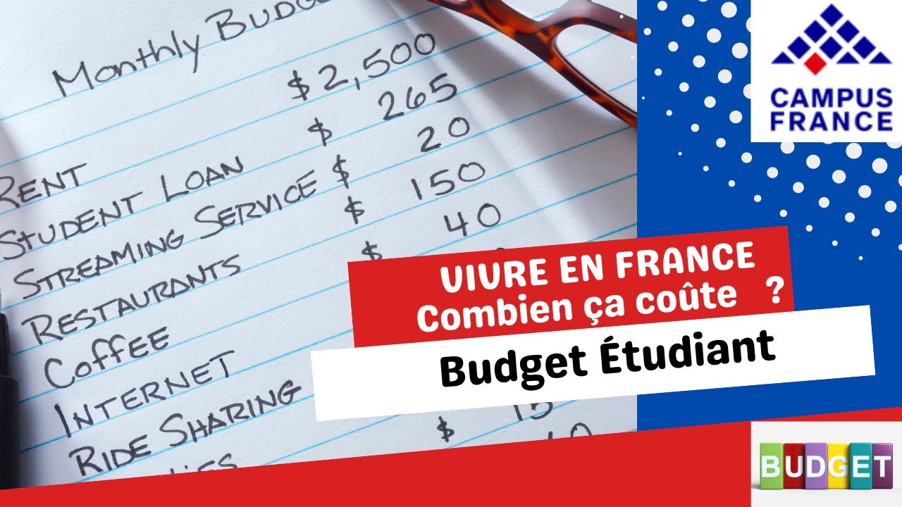 Combien ça coûte de vivre en France en tant qu'étudiant 🇫🇷 ?