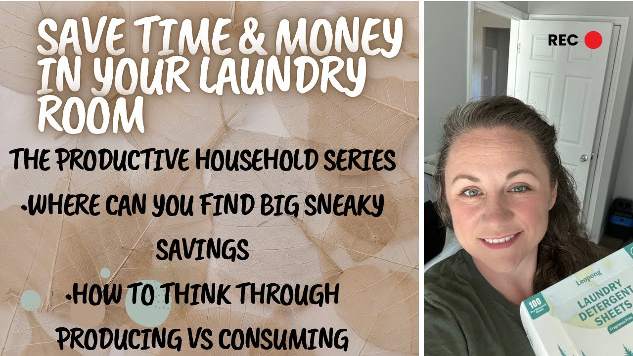 Productive Christian Household: Laundry Room