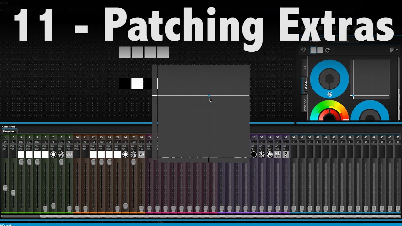 Patch List & Shortcuts | ADJ MyDMX 2.0 [Tutorial 11]