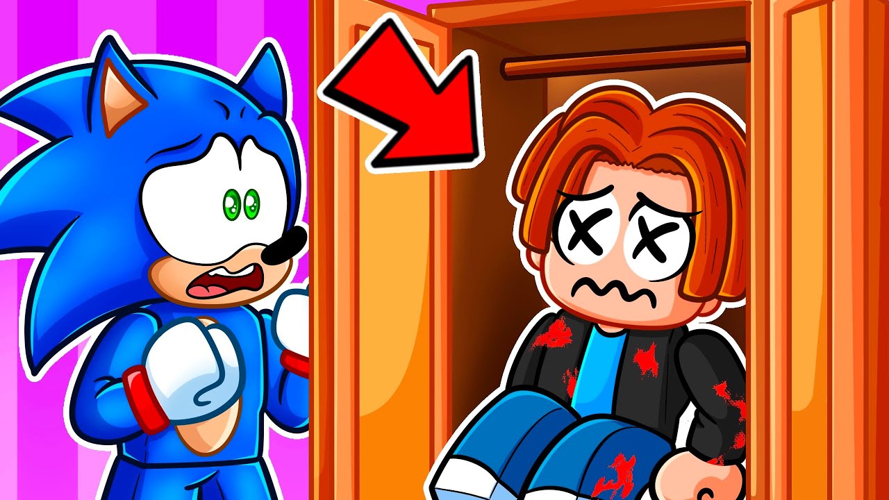 Sonic plays HIDE THE BODY in ROBLOX!