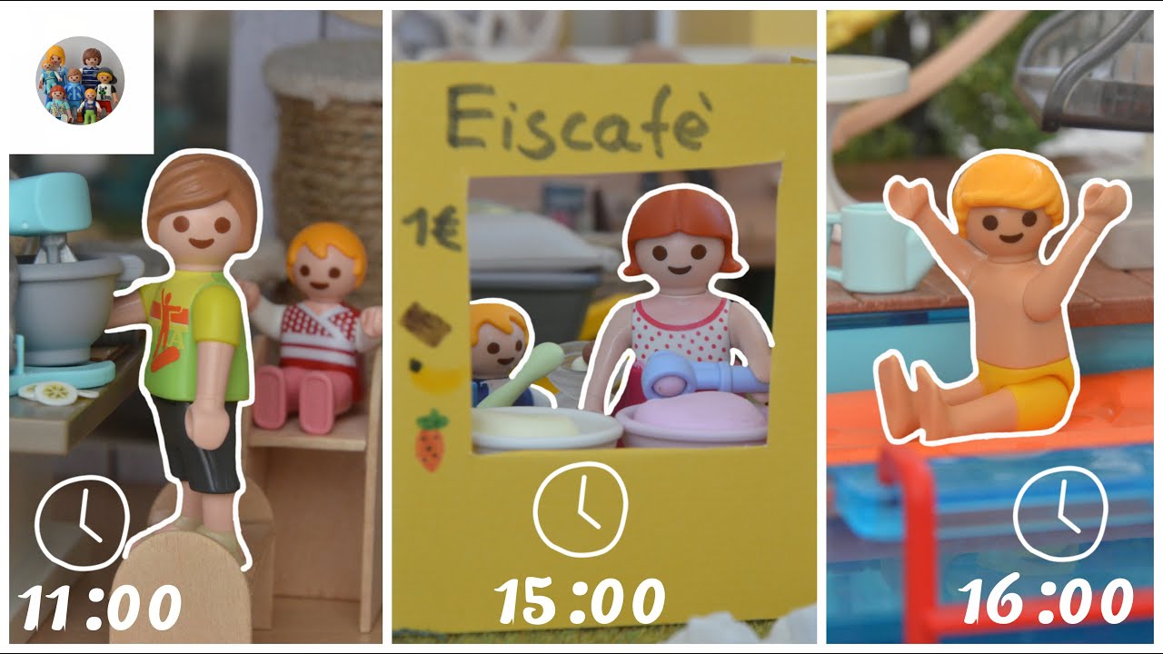 Ein Tag in den Sommerferien ☀️🍨💦// Playmobil Film deutsch